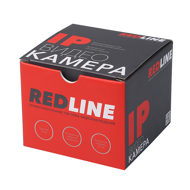 Вандалозащищенная 1080P IP-видеокамера c микрофоном и SD-картой RedLine RL-IP22P-S.eco
