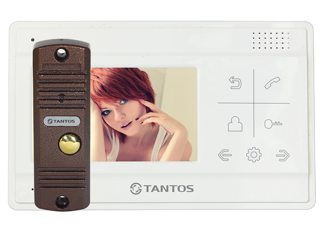 Комплект видеодомофона TANTOS LILU KIT