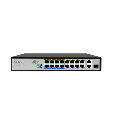 16-портовый POE коммутатор RL-SW16P2S1