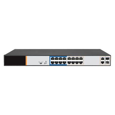 18-портовый POE коммутатор RL-SW16P2S2