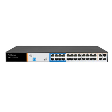 26-портовый POE коммутатор RL-SW24P2S2