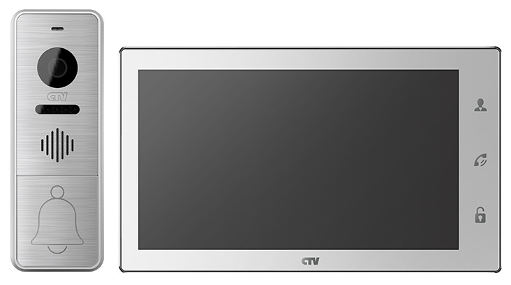 Кликните для увеличения изображения Комплект видеодомофона CTV-DP4706AHD