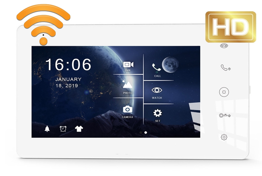 Видеодомофон JVS SKALLY HD WiFi