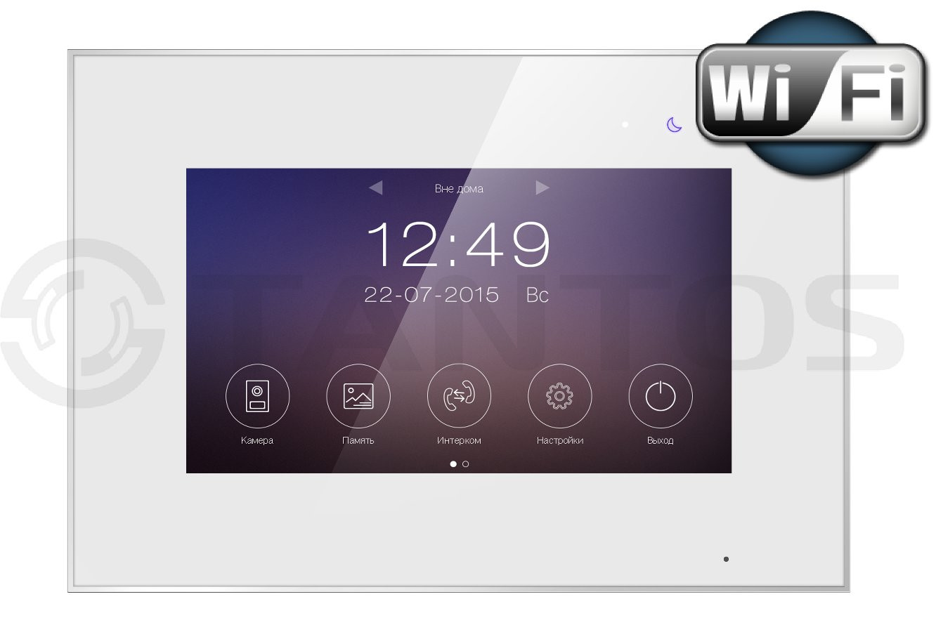 Кликните для увеличения изображения Видеодомофон TANTOS MARILYN HD WiFi