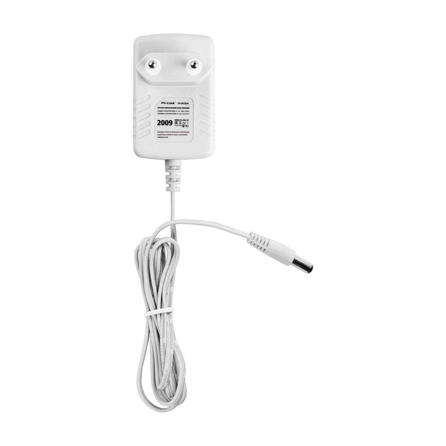 Блок питания PV-DC05A, DC 12 В, 0,5 A, стабилизированный