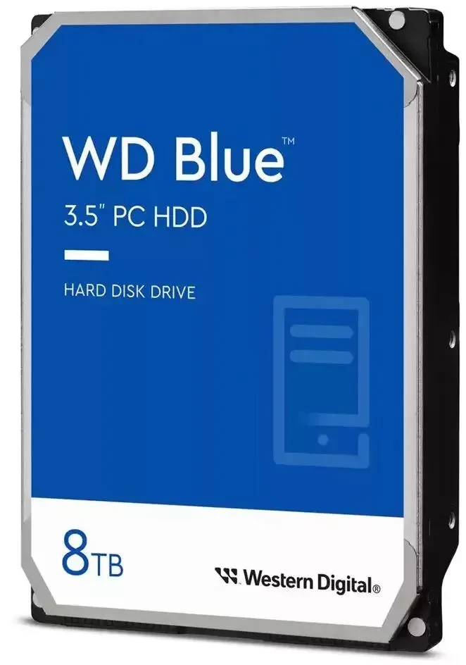 Кликните для увеличения изображения Жесткий диск WD Blue WD80EAAZ, 8ТБ, HDD, SATA III, 3.5